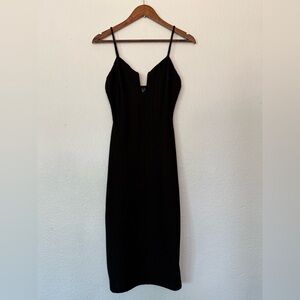 Windsor Black Spaghetti Strap Dress